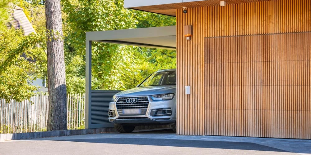 Carport double véhicule