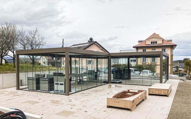 Bioklimatische Pergola (dreifach)