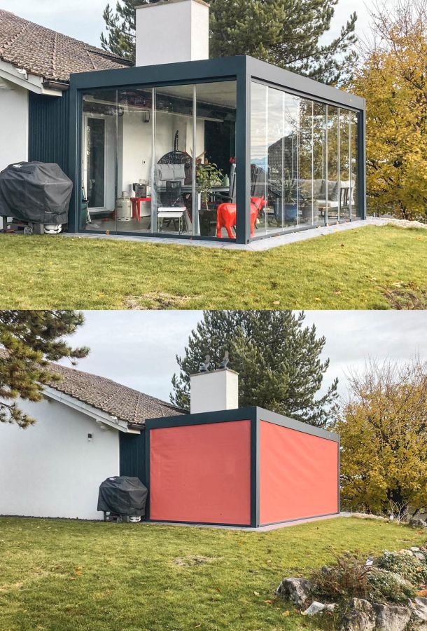 Pergola bioclimatique